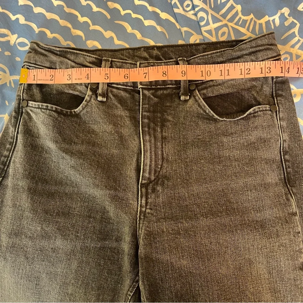 Rag & Bone Ankle Cigarette Jean in Black BK Bunnys Denim Size 26